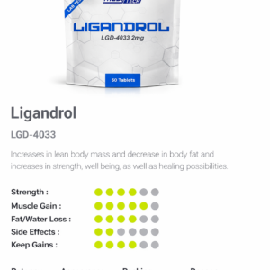 Meditech LGD-4033 Ligandrol – Kas Artışı ve Performans Desteği
